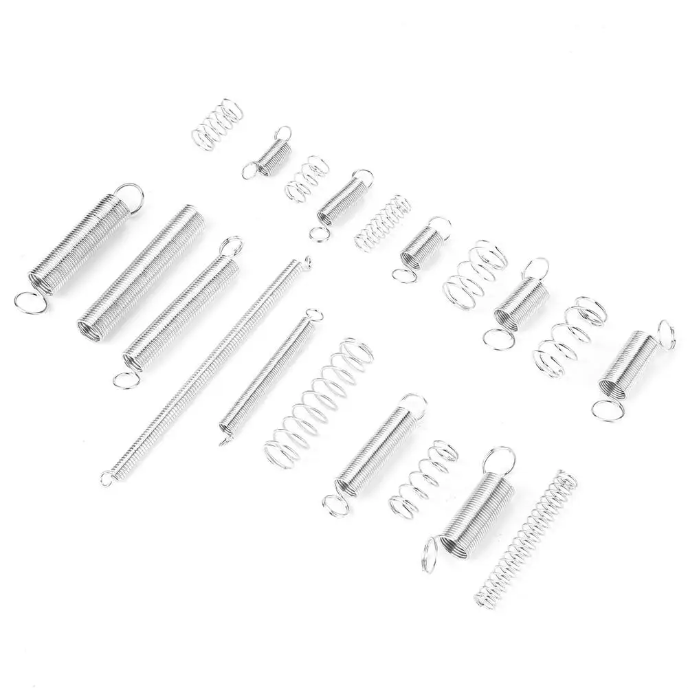 

200pcs/Set 20 Sizes Carbon Steel Compression Extension Springs Assortment Kit with Box High Quality