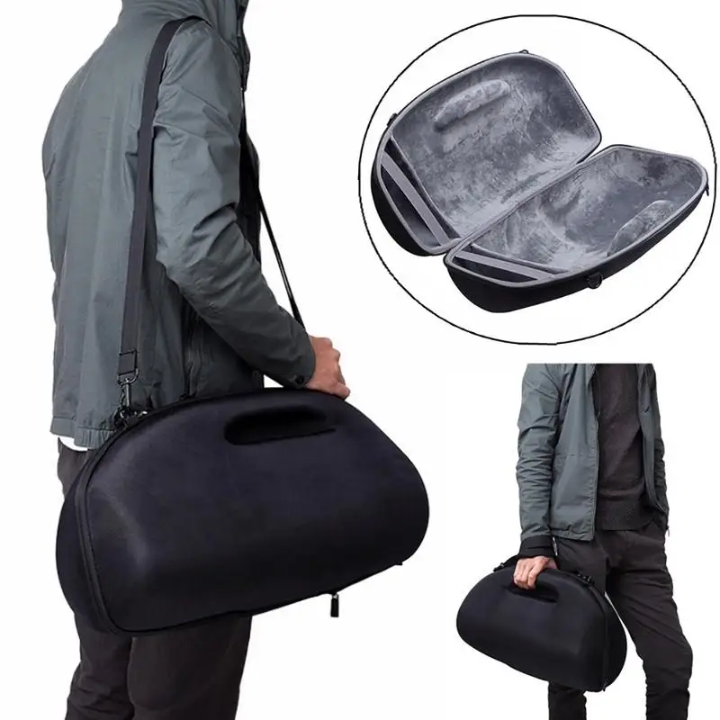 

Case For Wireless Bluetooth Speaker Hard Protective Case Eva Travel Black For JBL Boombox Portable With Carry Strap Shockproof