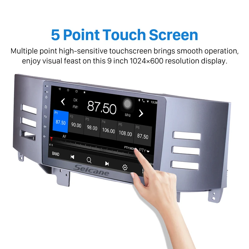 Flash Deal Seicane Car Autoradio 9" Android 7.1 HD Navi 2Din GPS For Toyota Old REIZ 2005 2006 2007 2008 2009 Head Unit Multimedia Player 2