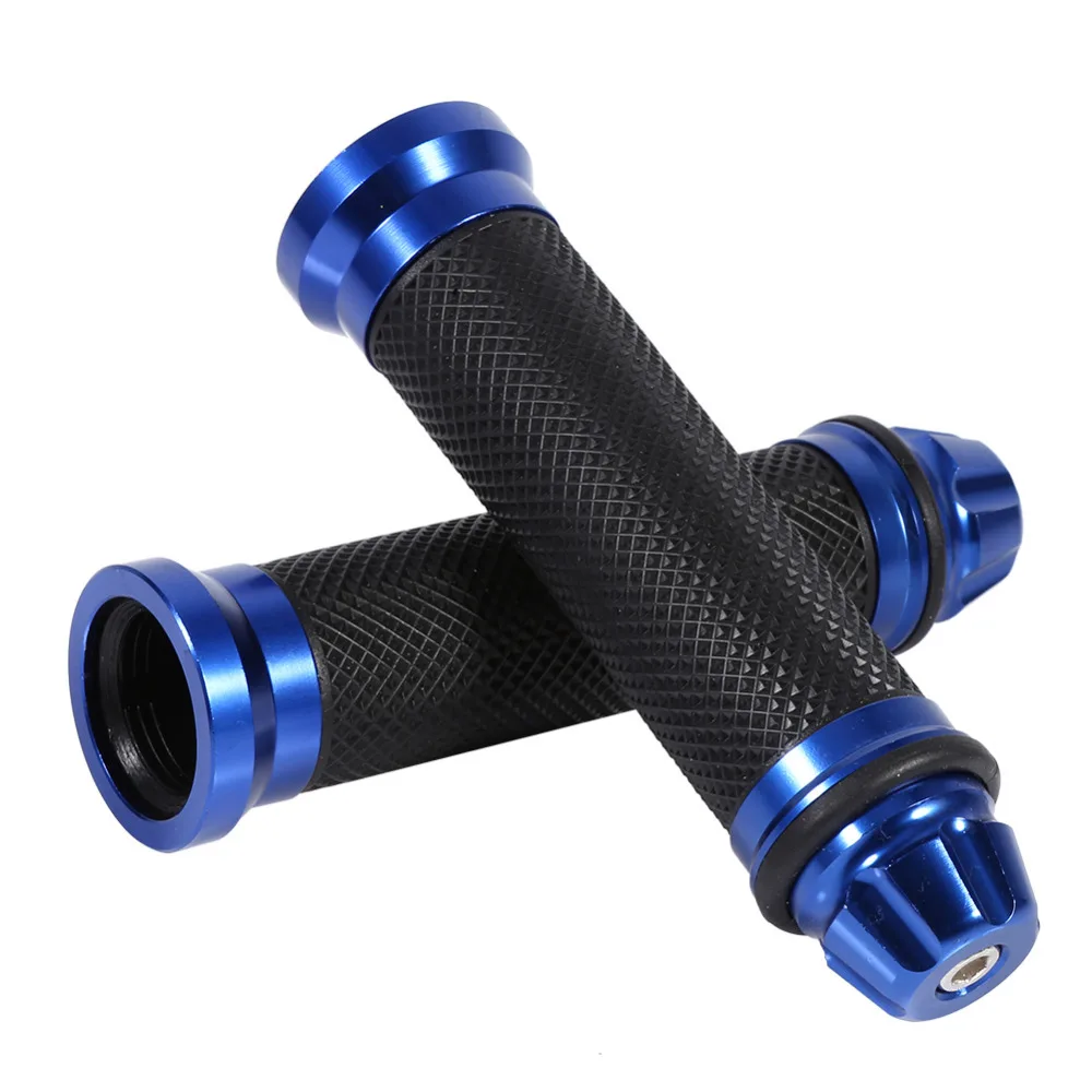 Рукоятка руля мотоцикла CNC алюминиевая резиновая рукоятка s для 7/8|Ручки