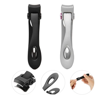 

Stainless Steel Nail Clipper Portable Nail Cutter Trimmer Manicure Pedicure Tools Small Size