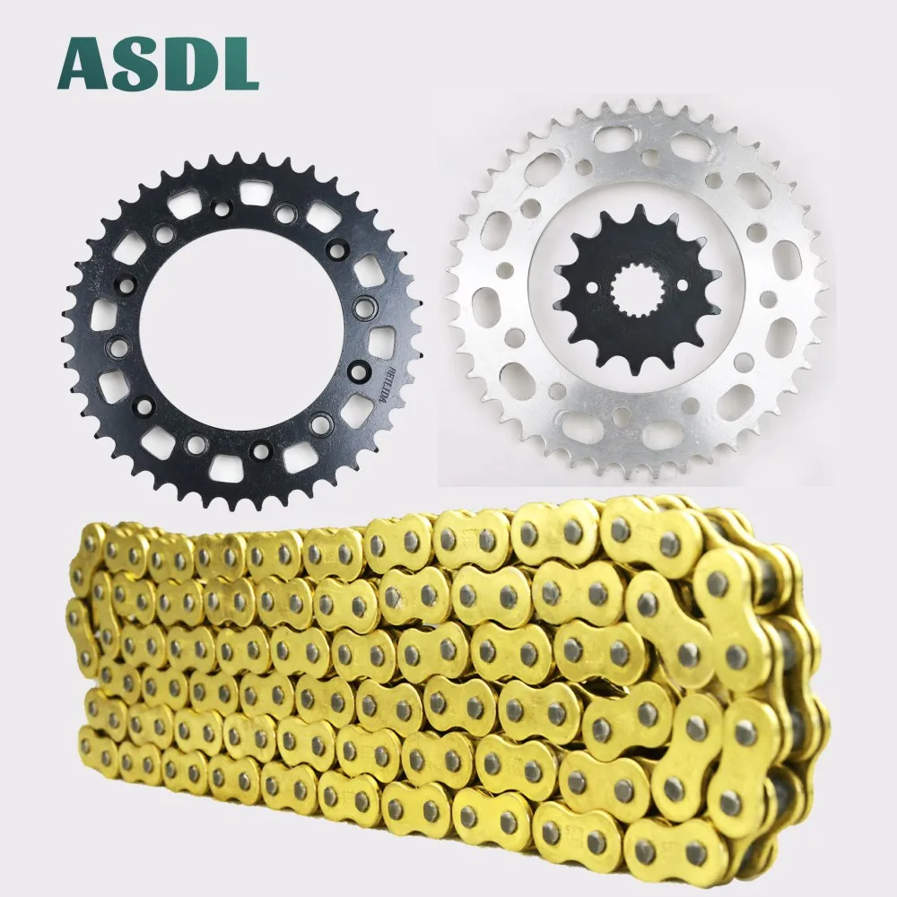 

520 14T 43T Motorcycle Transmission Chain and front rear sprocket set for HONDA CRM250 RP2MD24 ARMD32 CRM 250 14 43 Teeth 97 -99