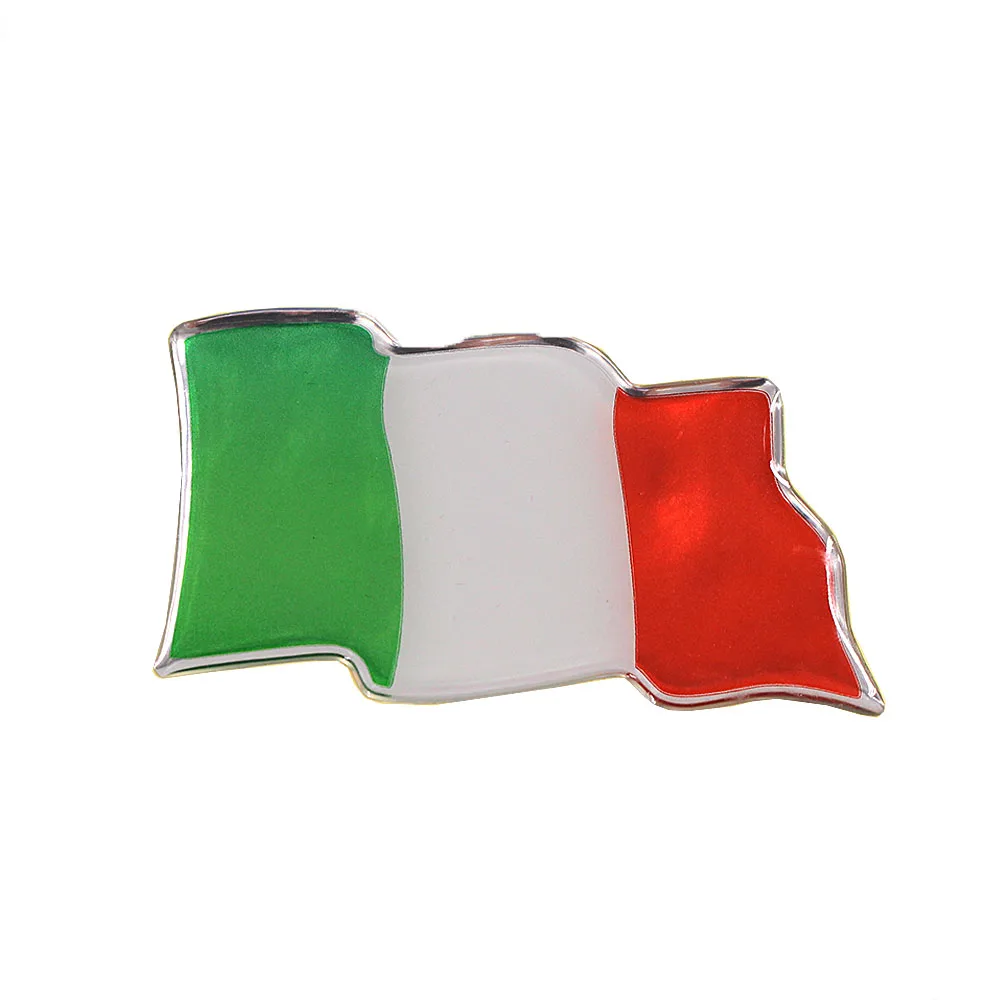 

3D Motorcycle Tank Decals Italy Flag Italia Resin Stickers Case for Aprilia Ducati Vespa GTS GTV 250 300 LX S 125 Decals