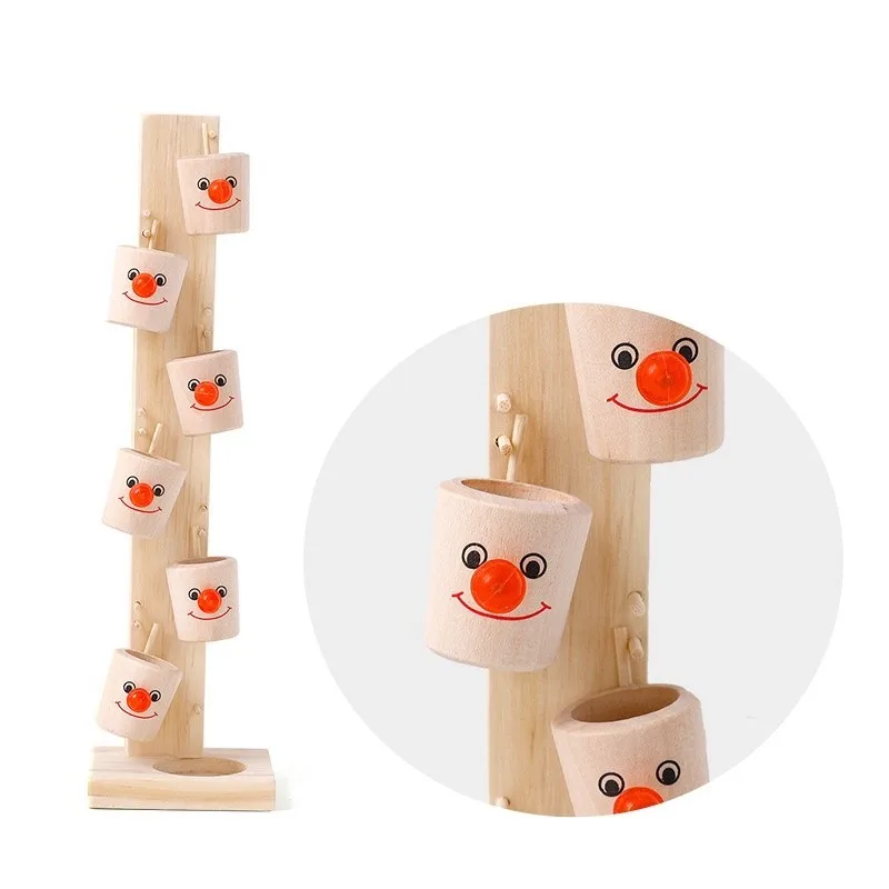 

Wooden Montessori Creative Building Blocks Toys For Children Preschool Early Educational Learning Interactive Toy