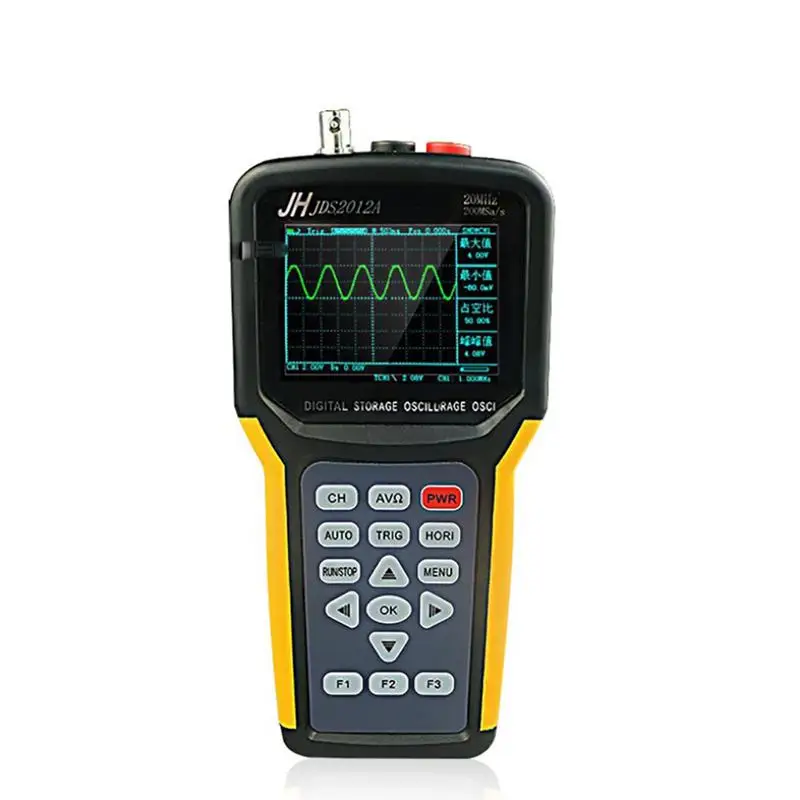 

DS2022A Digital Oscilloscope Dual Channel Handheld 20MHz Bandwidth 200MSa / S Sampling Rate Car Oscilloscope