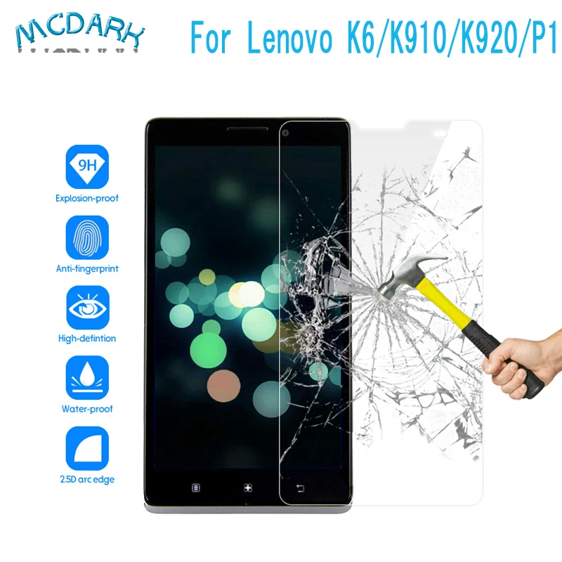 Переднее стекло для Lenovo K6 K910 K920 защитная пленка экрана Замена P1 простота