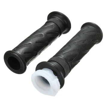 

Pair Black 7/8" 22mm Handlebar Hand Grip For Honda CBR 250R 929 954 RR