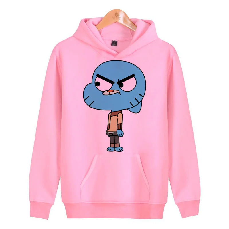 gumball amazing world hoodies sweatshirts streetwear male homme harajuku hip hoddies hop men/women pullover J1098 gumball amazing world hoodies sweatshirts streetwear male homme harajuku hip hoddies hop men/women pullover J1098