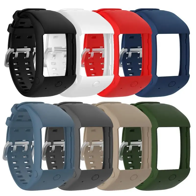 Силиконовый сменный ремешок для часов Polar M600 удобный смарт