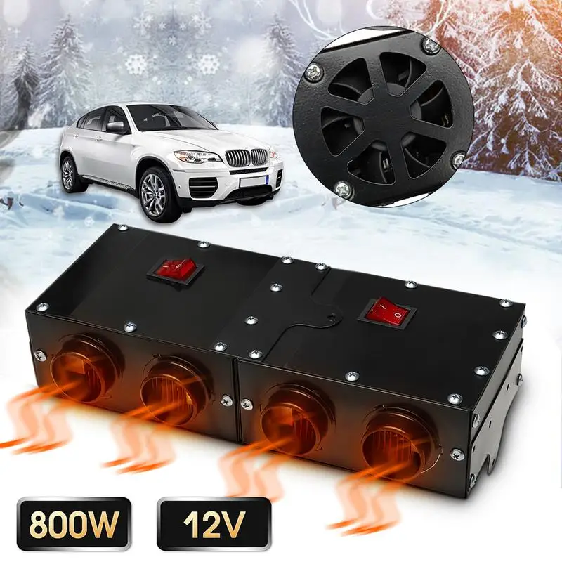 Universal DC 12V 800W Car Vehicle Fan Heater Heating Warmer Windscreen ...