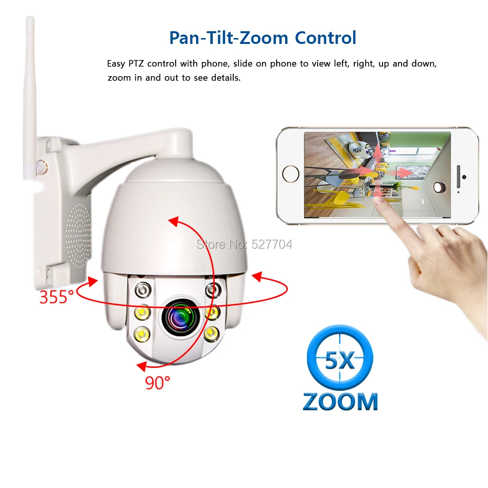 CCTV 2 5 дюймов Супер Мини Беспроводная ip камера 1080P HD интеллектуальная цветная