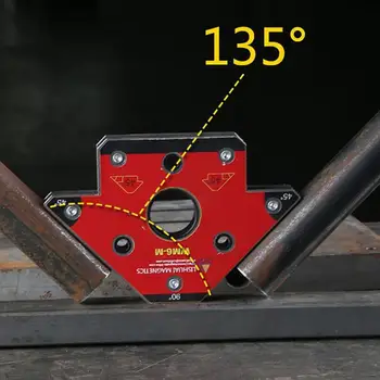 

Arrow-type Magnetic Welding Holder Welding Fixture Nd-Fe-B Corner Welding Magnets Right Angle Clamp Welding Holder