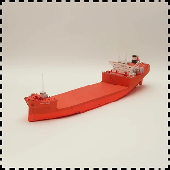 Polish Willift Eagle heavy cargo ship Paper model Ship 1:400 Manual DIY paper work diy simulation remote control ship model kit for tug804 tugboat rescue ship small scale and moped tugboat 1 18