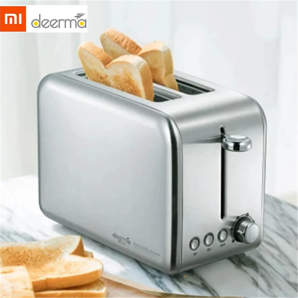 

Xiaomi Deerma Toaster Automatic Fast Heating Bread Toaster Scented Stainless Steel Household Breakfast Maker from Xiaomi Youpin