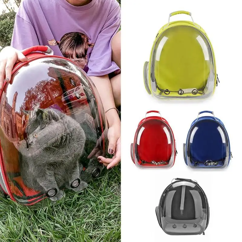 

Breathable Pet Carrier Bag Portable Pet Outdoor Travel Backpack for Small Dog Cat Carrying Cage Dog House 4 Colors