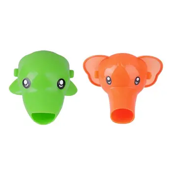 

Cartoon Animal Funny Faucet Extender Kids Fashion Hand Washing Baby Tub Toy