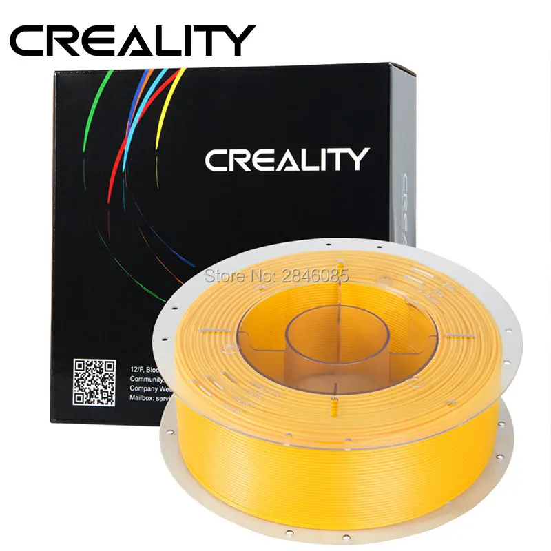 

CREALITY 3D High Quality Yellow Color Filament PLA 1.75mm for 3D Printing Pen and 3D Printer