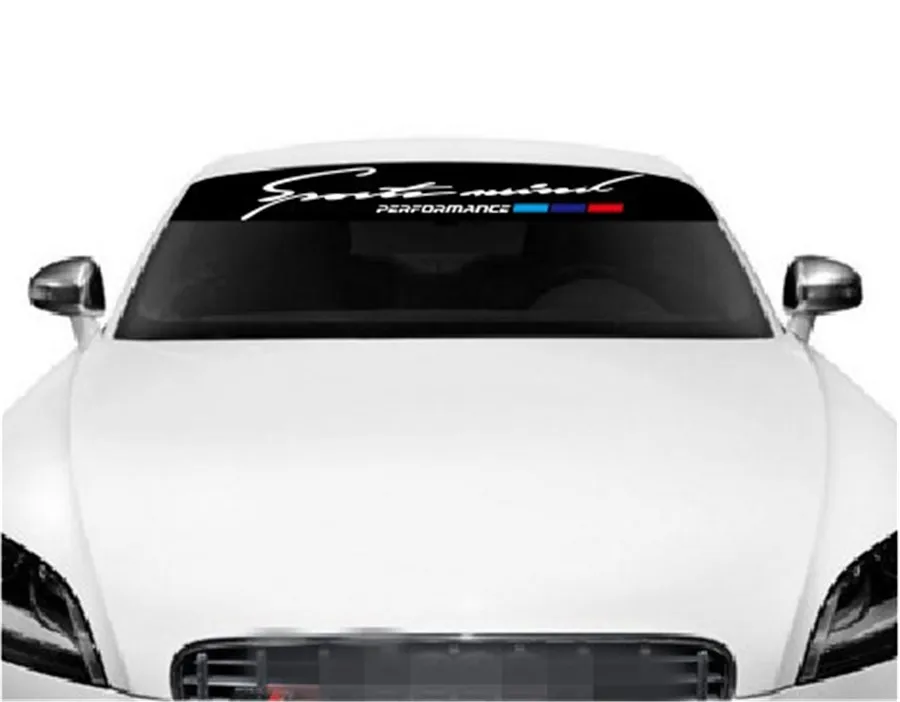 Солнцезащитный козырек автомобильная наклейка на ветровое стекло для BMW M E46 E60 E39