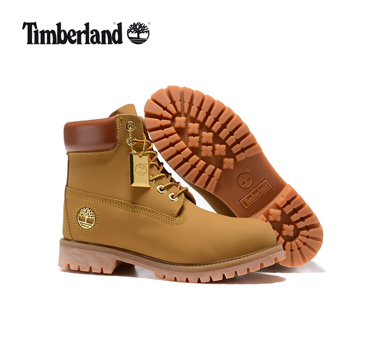 Мужские ботинки TIMBERLAND; цвет желтый, золотой, металлический; модные Армейские Ботинки Martin; рабочие ботинки в байкерском стиле; Мужская зимняя теплая Повседневная прогулочная обувь