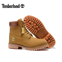 Мужские ботинки TIMBERLAND; цвет желтый, золотой, металлический; модные Армейские Ботинки Martin; рабочие ботинки в байкерском стиле; Мужская зимняя теплая Повседневная прогулочная обувь
