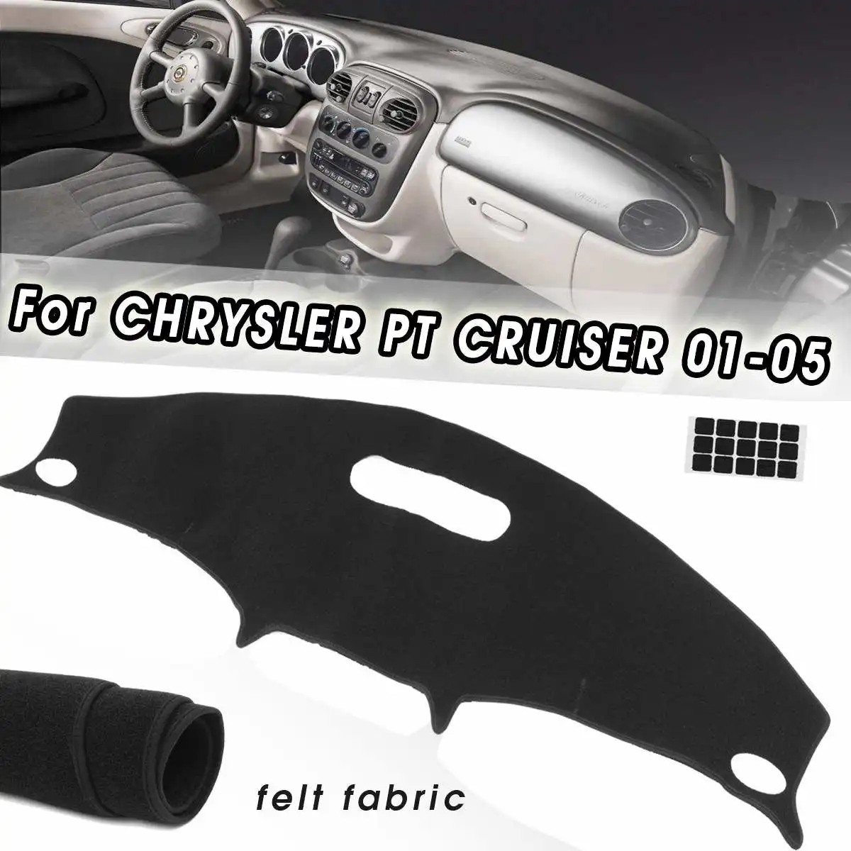 Black Dash Cover Dashboard Mat Pad Carpet Sun Visors For Black Dash Cover Dashboard Mat Pad Carpet Sun Visors For Chrysler Pt Cruiser 2001 2002 2003 2004 2005 In From Automobiles Motorcycles