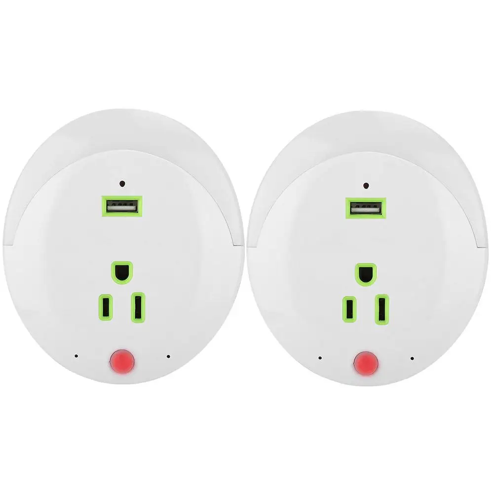 

1080P WIFI Smart Night Light Socket Plug with Camera Gas Alarm 110-240V