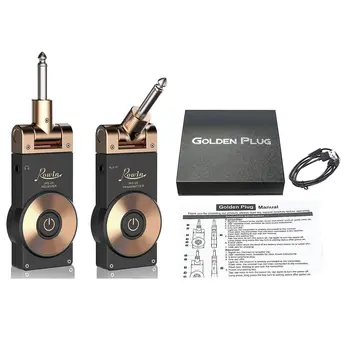 

HOT-Rowin Ws-20 2.4G Wireless Guitar Transmitter Electric Guitar Transmitter Receiver Set 30 Meters Transmission Range Usb Cab