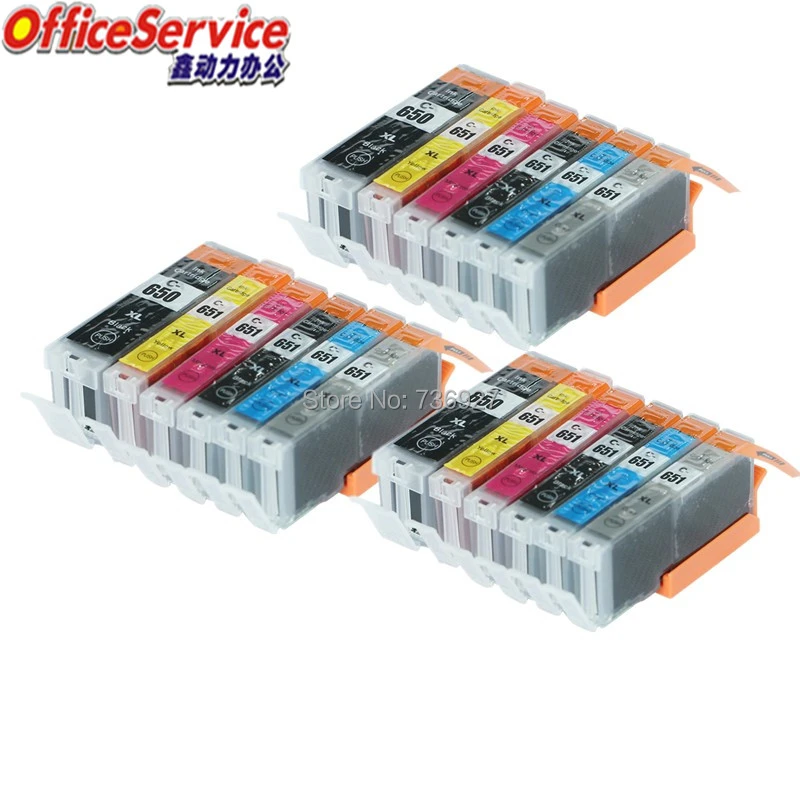 canon 651 ink compatibility