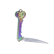 Портативный Ключ нож письмо лагерь Открытый мини брелок кольцо раз открытие Открыватель посылка выживания гаджет многофункциональный ящик для инструментов лезвие комплект