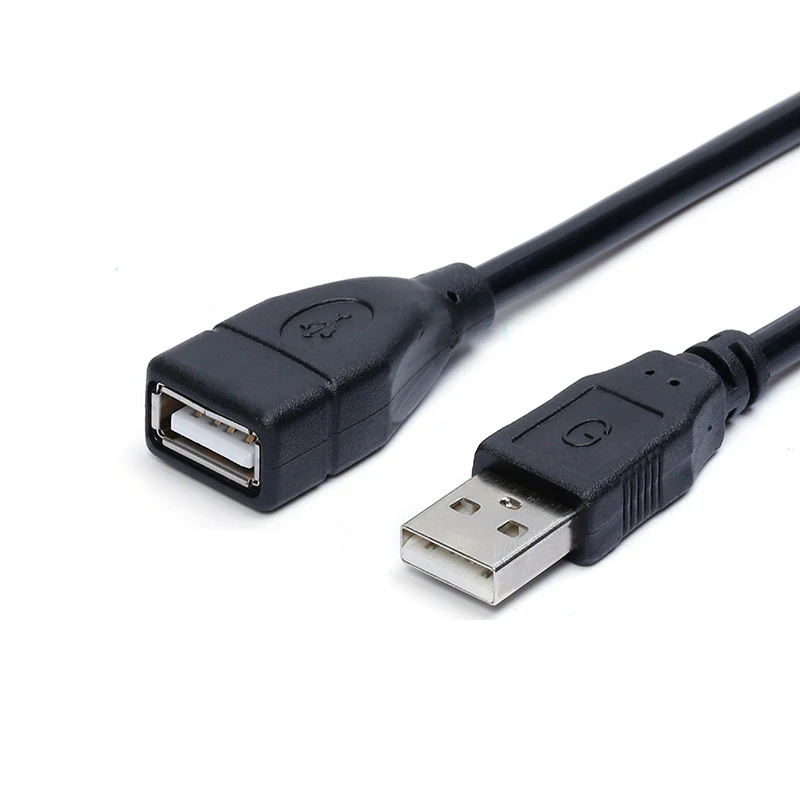 2019 USB 2.0 الذكور إلى الإناث كابل يو اس بي 1.5 m 3 m 5 m موسع الحبل سلك البيانات فائقة السرعة التمديد كابل للكمبيوتر محمول لوحة المفاتيح