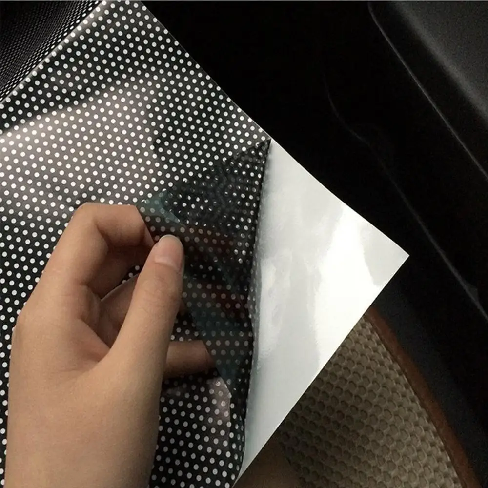 2 шт. 42x38 см DIY оттенков Sun автомобиля пленки защитное стекло Крышка черный ПВХ