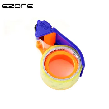 

EZONE Taper Cutter Transparent Adhesive Tape Dispenser School Desktop Blue Washi Tape Holder Packing Dispenser Office Supplies