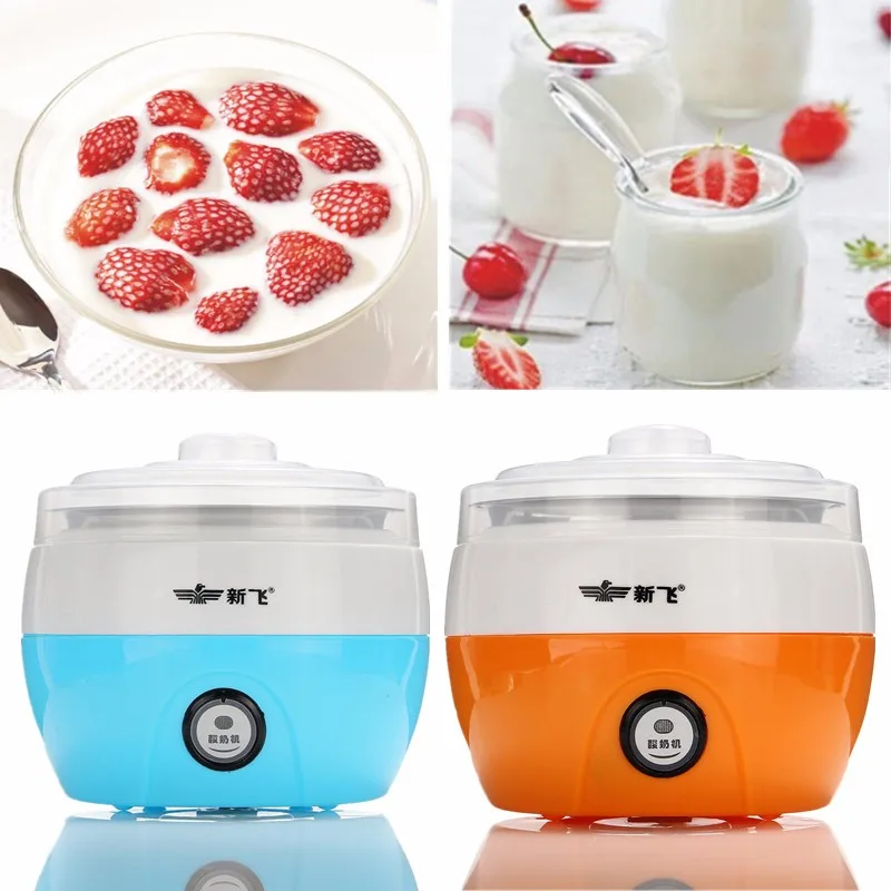 

Electric multifunction Yogurt Maker Stainless Steel Liner DIY Yogurt Machine Automatic Yogurt Machine Cups for Yogurt Kitchen