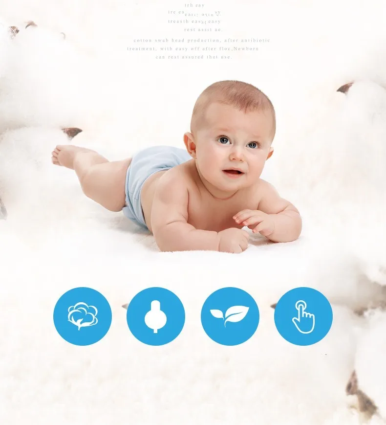 Jual Kapas Bayi Telinga Hidung Perut dan Pusar Bersih Kertas Poros Kapas 100 PCS Anak Tongkat Telinga Tunas qtips Makeup Remover spesifikasi Kapas Bayi Telinga Hidung Perut dan Pusar Bersih Kertas Poros Kapas 100 PCS Anak Tongkat Telinga Tunas qtips Makeup Remover