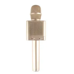 Q10S беспроводной караоке микрофон 2,1 Звук трек мерный звук изменение голоса 4 колонки смартфон