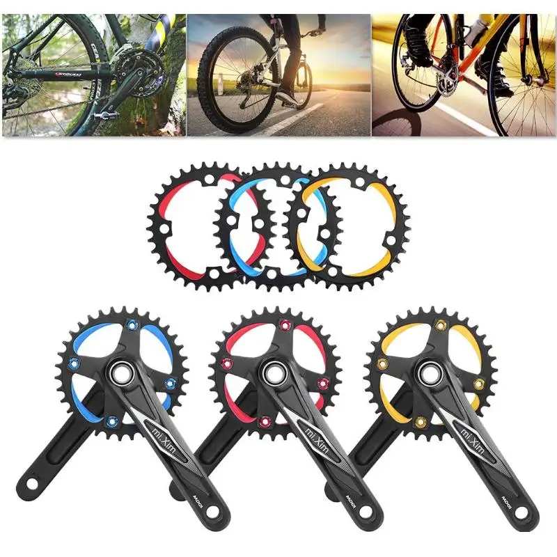 

Bicycle Chainring Cycle Chainwheel MTB Bike Circle Crankset Single Plate Cycling Part Accessories