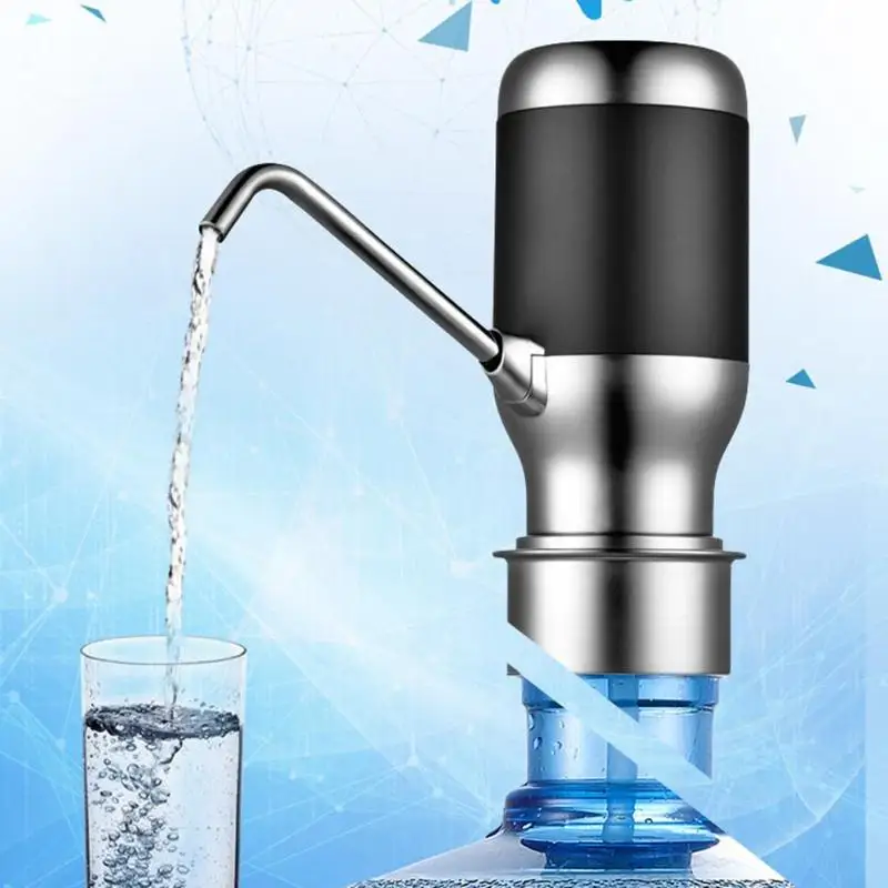 

Wireless Automatic Electric Water Bottle Pump Portable Smart Dispenser with USB Battery Gallon Drinking Water Bottle Dropshipp