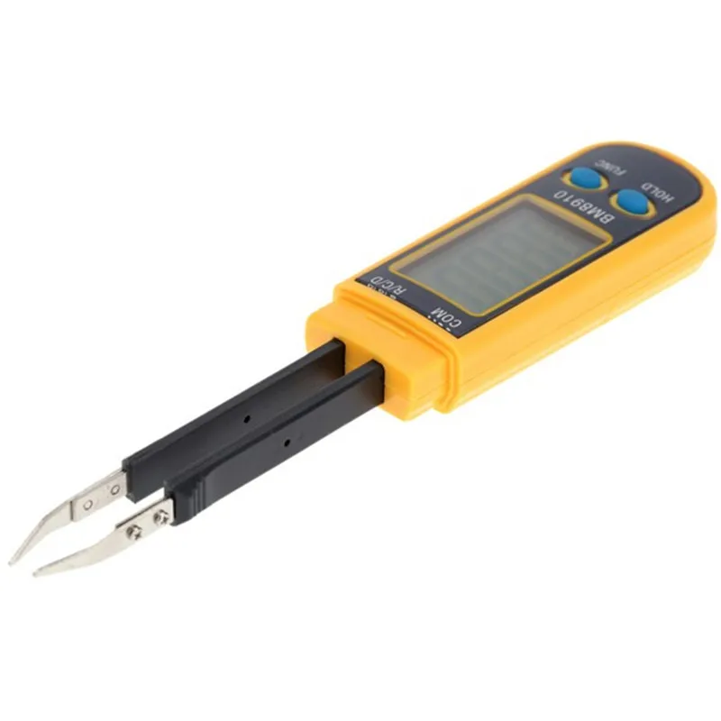 LIMEI-ZEN BM8910 Handheld Smart SMD Tester Tweezers Resistor Capacitor Diode Intelligent Testing Clips Resistance Tester LIMEI-ZEN BM8910 Handheld Smart SMD Tester Tweezers Resistor Capacitor Diode Intelligent Testing Clips Resistance Tester