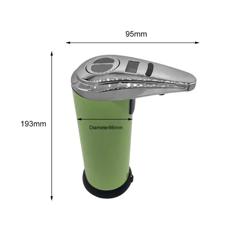 Автоматический дозатор мыла отпечатков пальцев инфракрасный бесконтактный помех Электрический автоматический дозатор жидкого мыла для кухни ванной