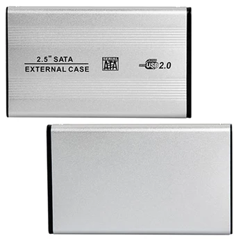 

Portable USB 2.0 SATA Case 2.5 Inch Mobile External Hard Disk Drive HDD Enclosure