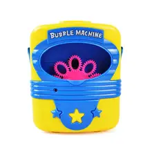 Пузырь машины игрушки для детей автоматические Электрический Handy мыло удар выдувальщик пузырьков пенообразователь дует спортивная игрушка для игр на открытом воздухе