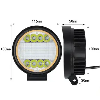 

Motorcycle 126W LED Spotlight Car RV Headlight Working Lights Running Lamp Field Floodlights for SUV UTV ATV Led Lights