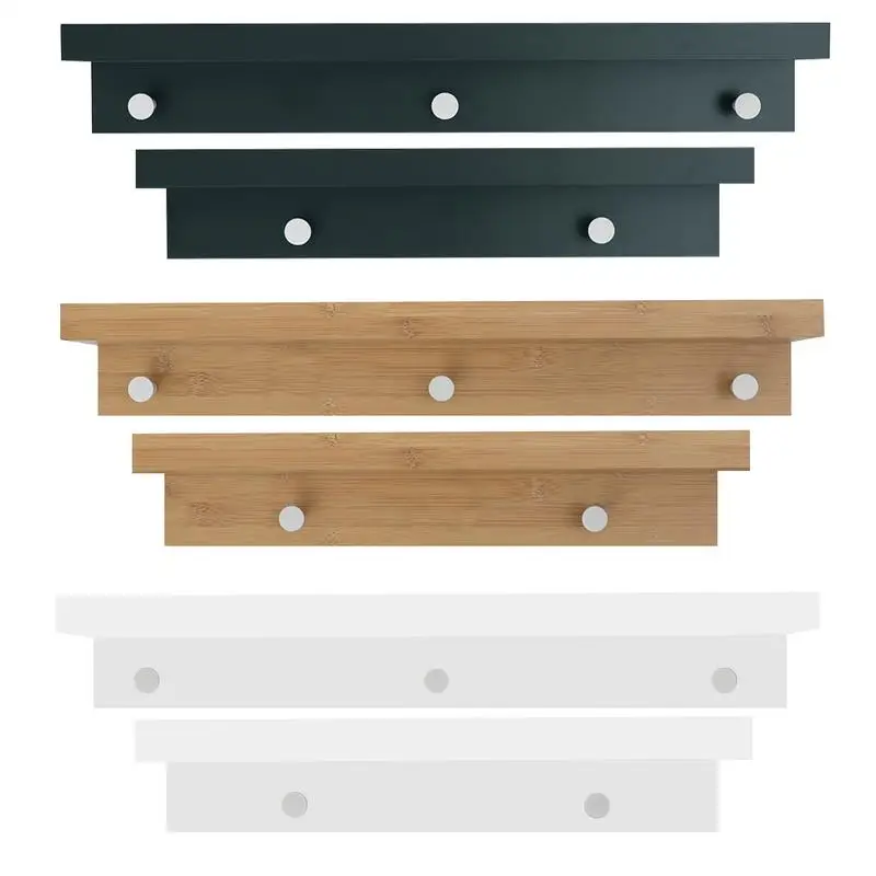 

Multiple Color Compartment - Wall Hanging Wall-mounted - Mail Holder Stacks Towel Key Earphone Hat Clothing Storage Hook