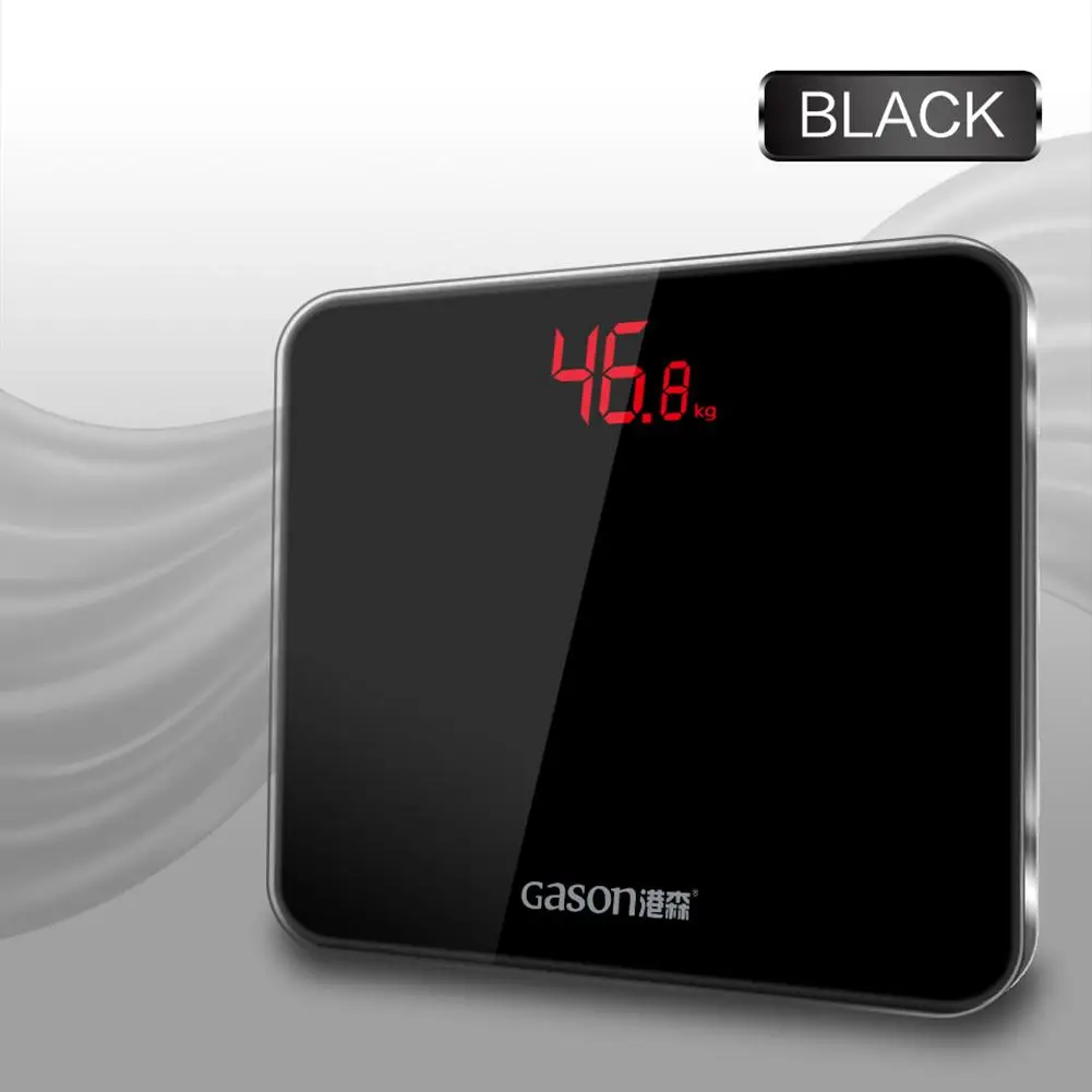 

Electronic Weight Home Floor Tempered Glass LED Display Bathroom Body Scale Gift Kitchen Scales