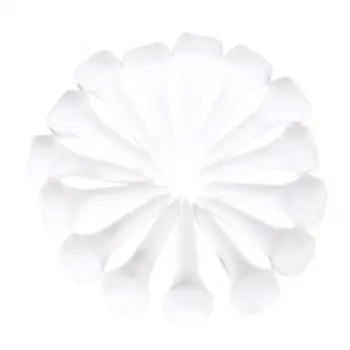 

50pcs / Pack White Cushion Top Golf Tee Tees 35mm (1 3/8 Inch)