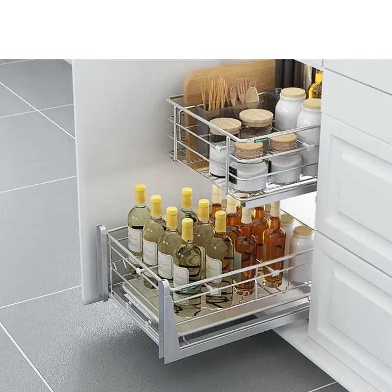 Malzemeleri аксессуары Organizar Para Armario Cucina кладовая из нержавеющей стали кухня Cozinha