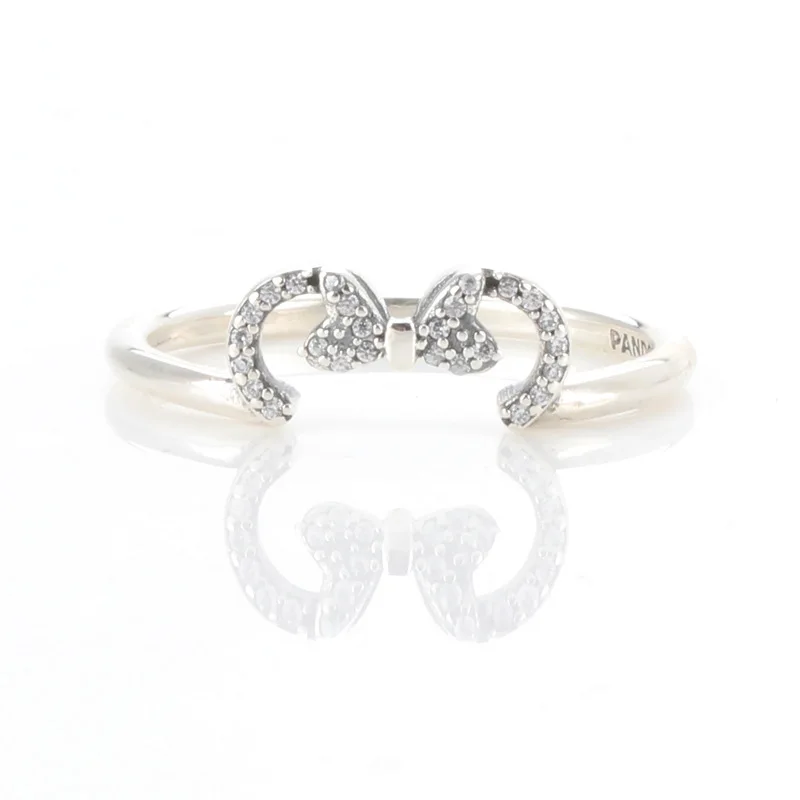 

2019 Hot Sale 925 Sterling Silver Creative Silhouette Ring Sleek Minimalist Fits ALE Charm Ring with Women Party Gift