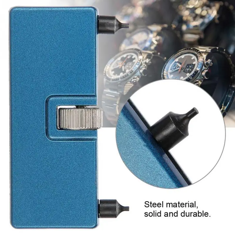 High Quality Portable Two Jaws Watch Case Opener Remover Telescopic design Wristwatch Repair Tool for watchmaker | Наручные часы