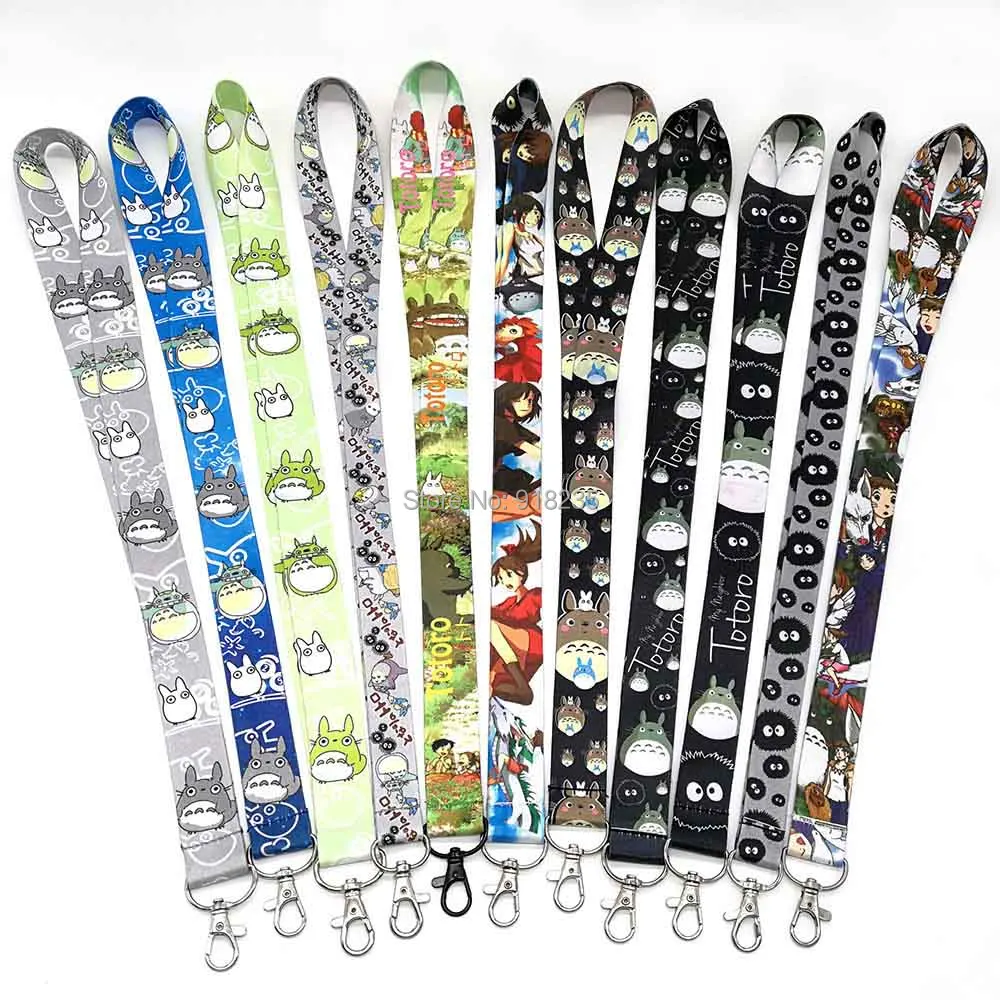 My Neighbor Totoro Neck Strap Cell Phone ID Card Key Lanyard Toys PCXB