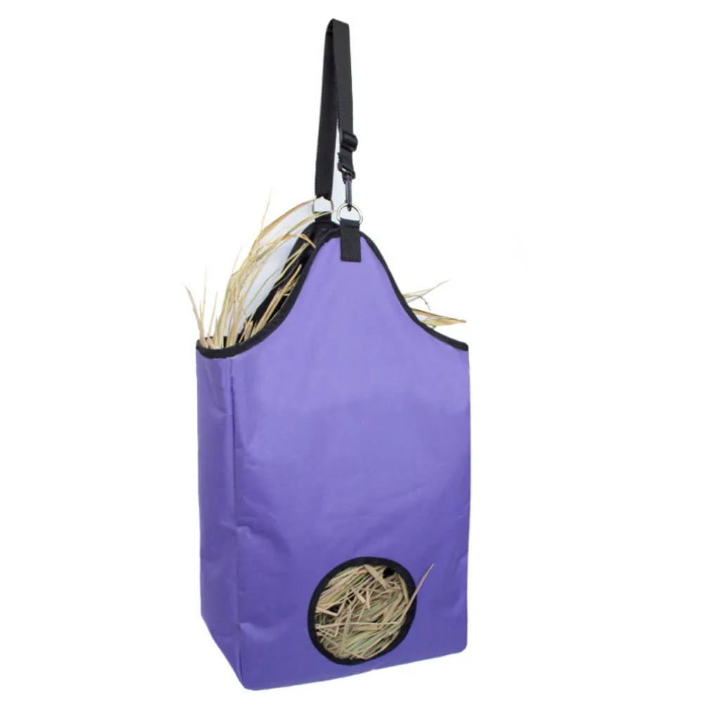 Водонепроницаемый конский сено мешок Конный для медленного приема пищи Haylage сена сумка складная с сумкой для путешествий